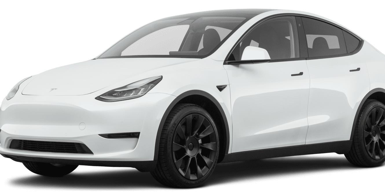 TESLA MODEL Y 2020 5YJYGDEE3LF056093 image